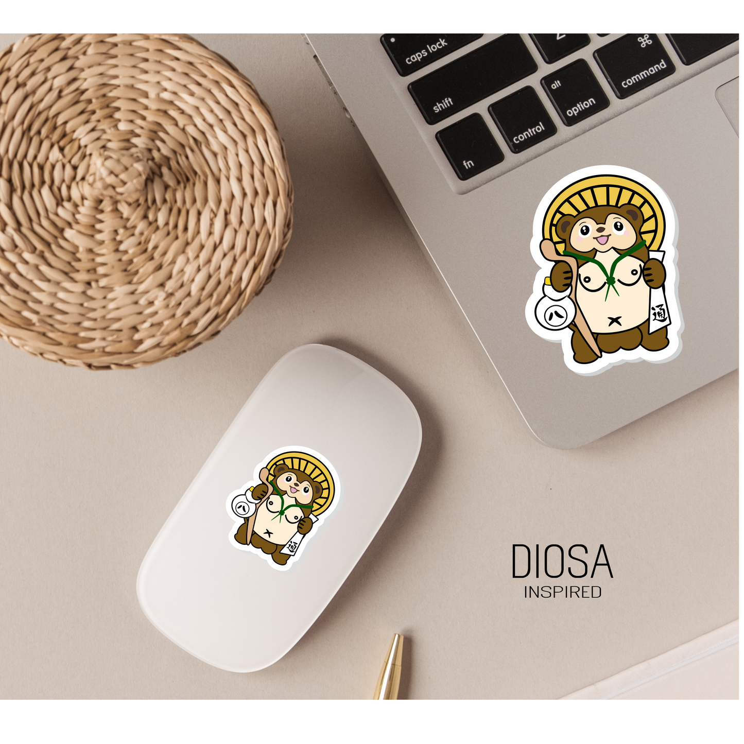 Tanuki Sticker