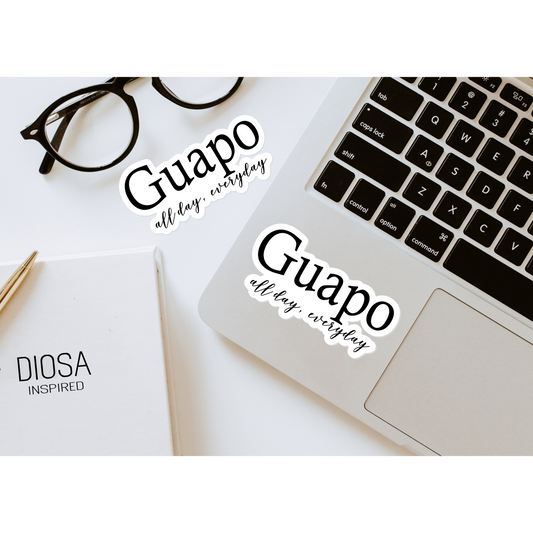 Guapo Sticker Spanish Stickers – Diosa Inspired